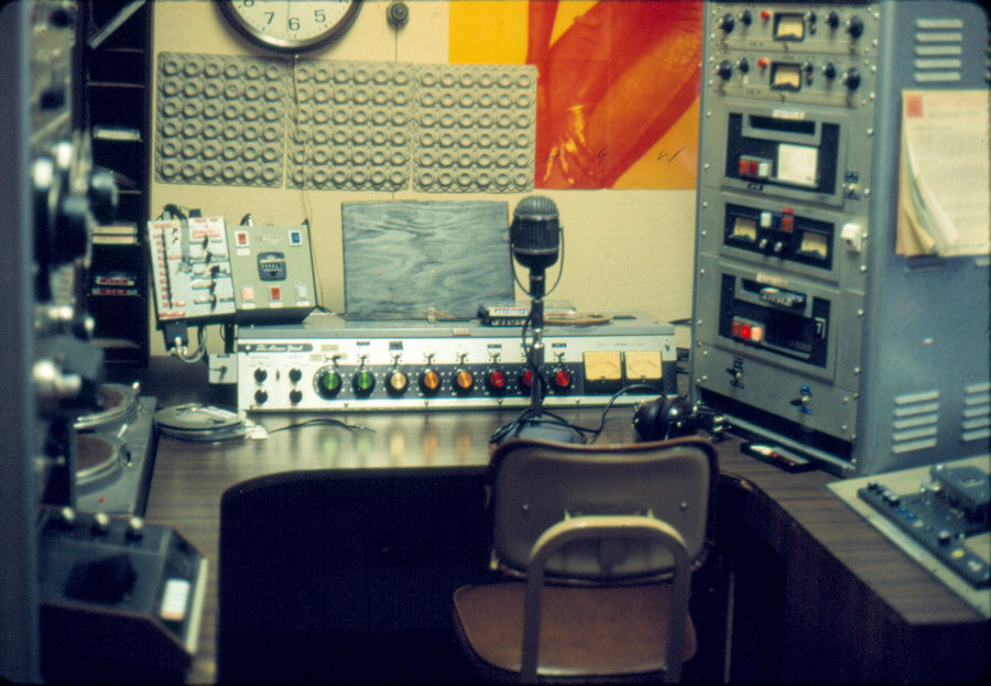 KPNW Eugene Oregon with a Gates Stereo Yard Audio Console